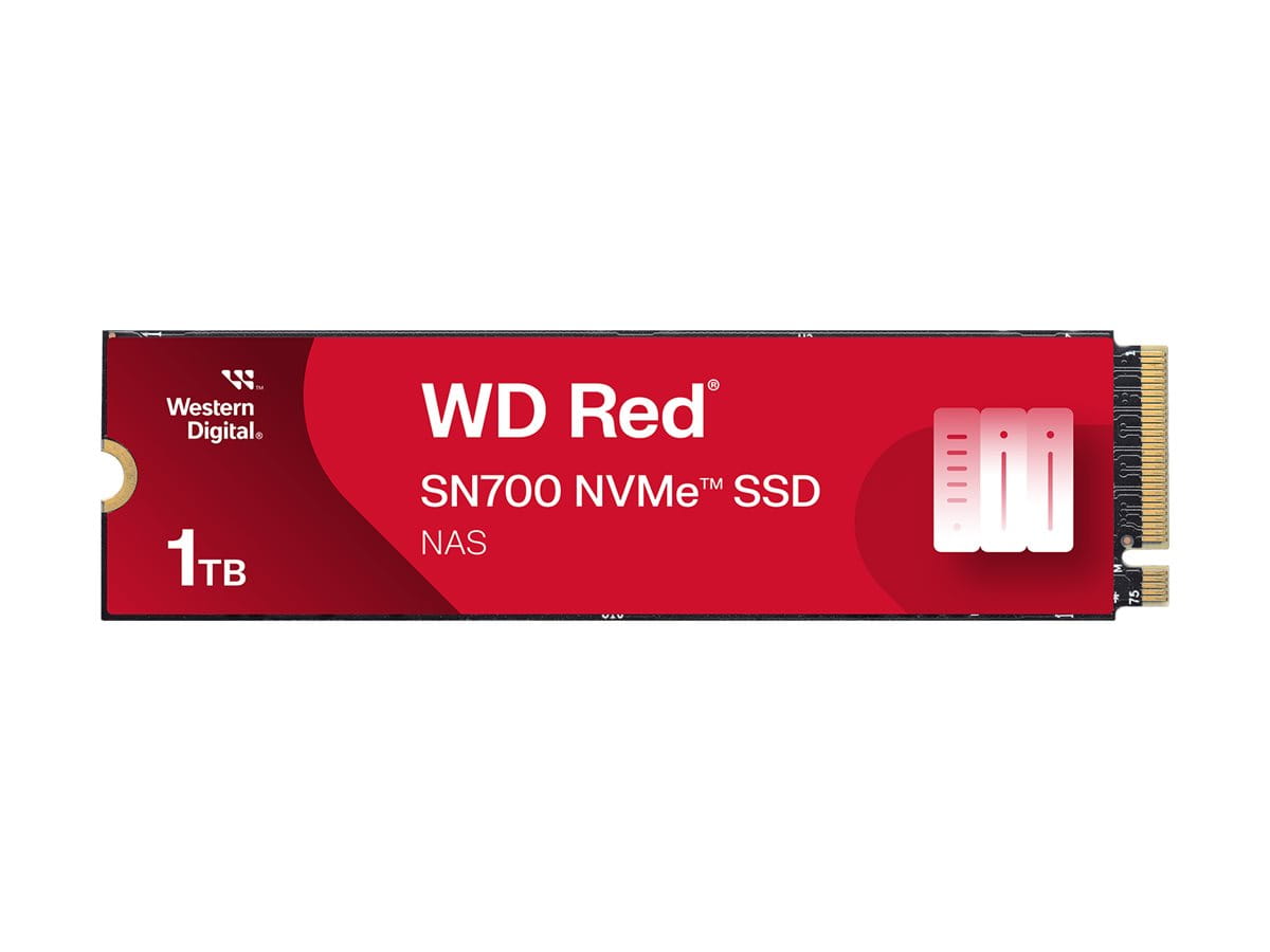 WD Red SN700 WDS100T1R0C-68BDK0 - SSD - 1 TB - intern - M.2 2280 - PCIe 3.0 x4 (NVMe)