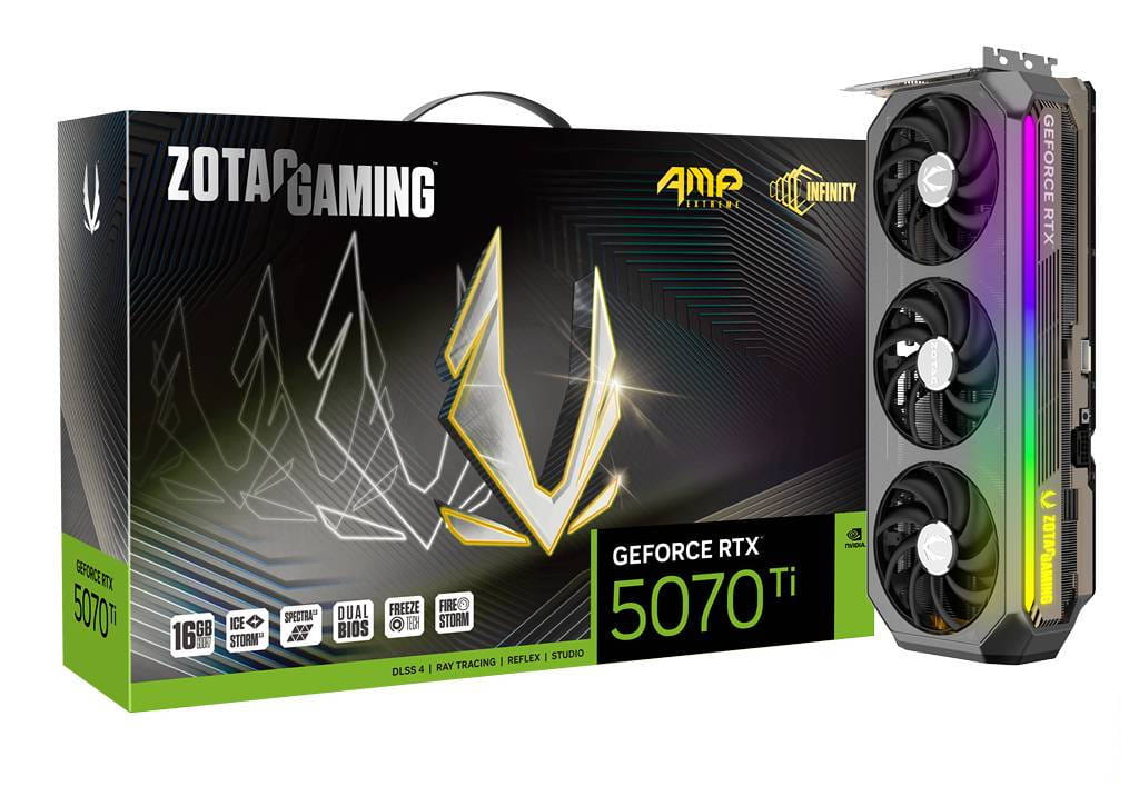 ZOTAC GAMING GeForce RTX 5070 Ti AMP Extreme