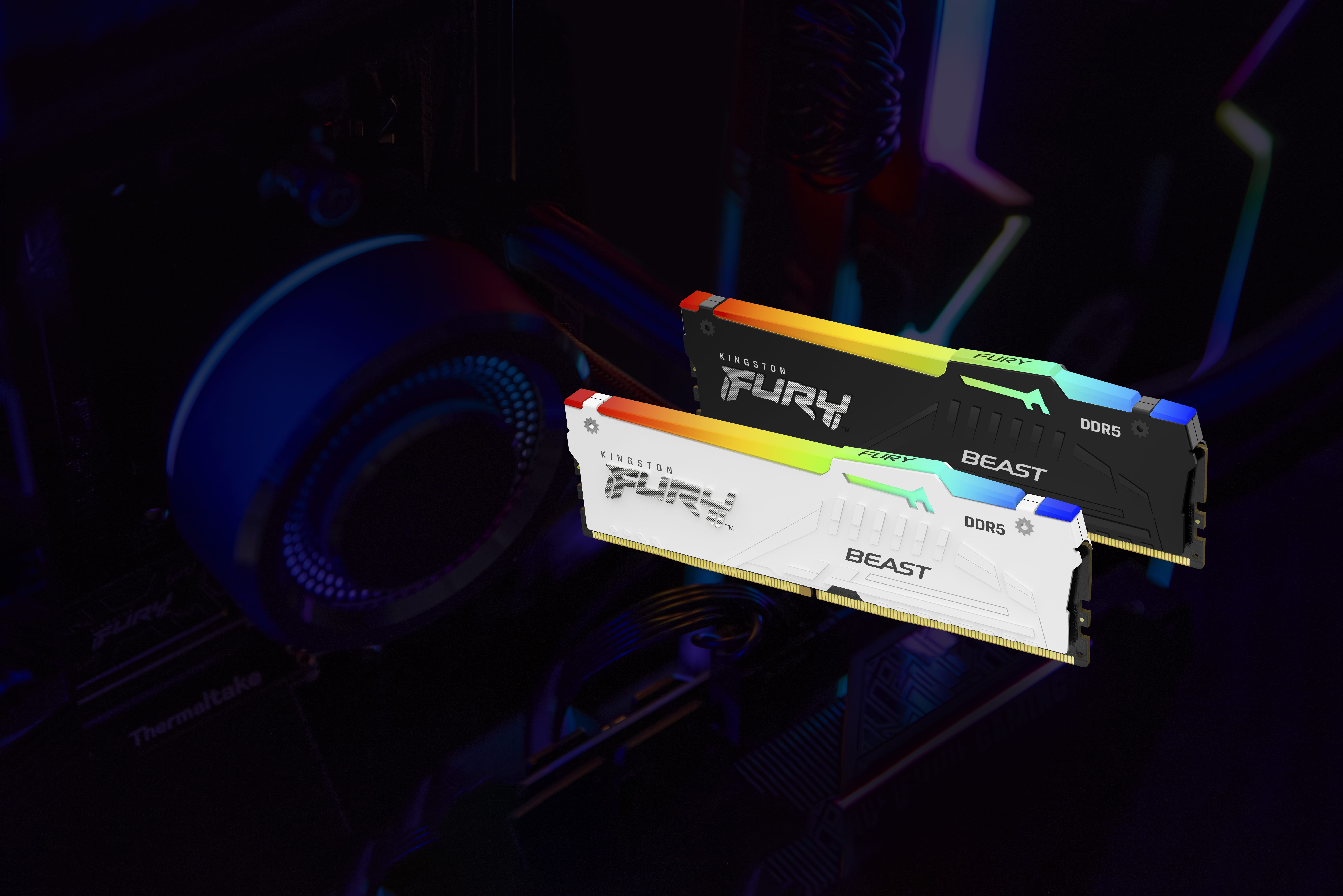 Kingston FURY Beast RGB - DDR5 - Kit - 32 GB:
