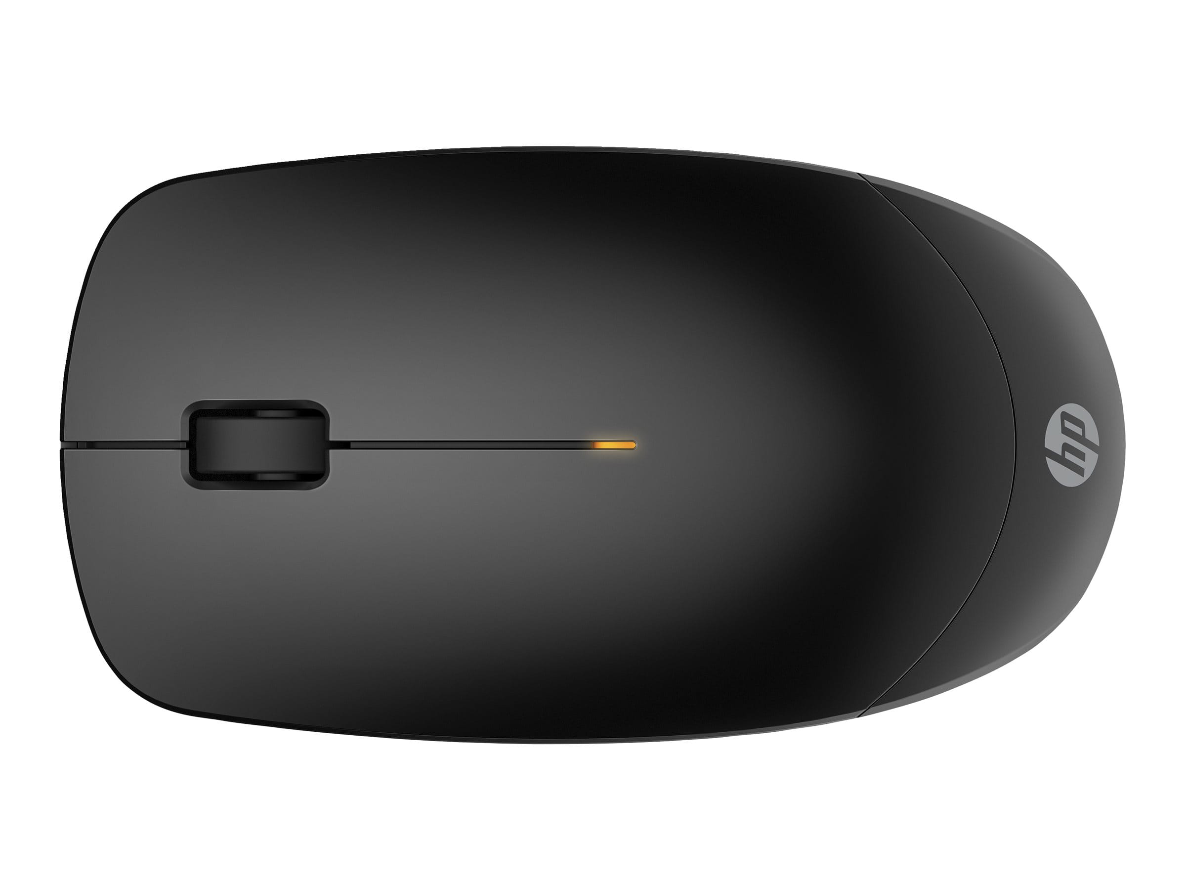 HP 230 Slim - Maus - optisch - 3 Tasten - kabellos - 2.4 GHz - kabelloser Empfänger (USB)