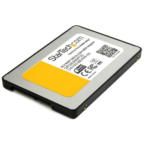 StarTech.com M.2 auf SATA III Adapter - M2 SSD zu S-ATA Einbaurahmen
