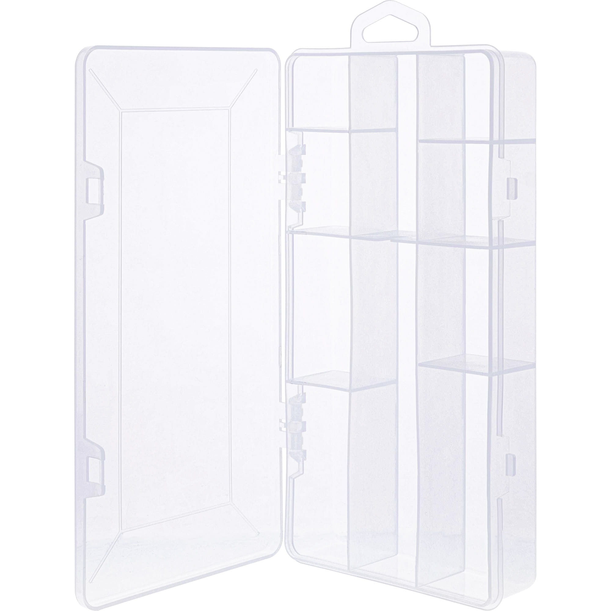 InLine Kleinteilebox - 10 Fächer - Abmessungen: 206x107x33mm - transparent