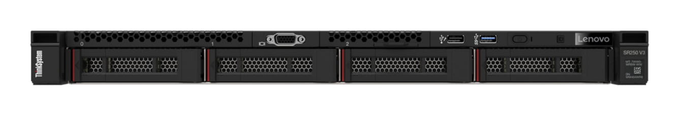 Lenovo ThinkSystem SR250 V3, 2,7 GHz, 6353P, 16 GB, DDR5-SDRAM, 800 W, Rack (1U)