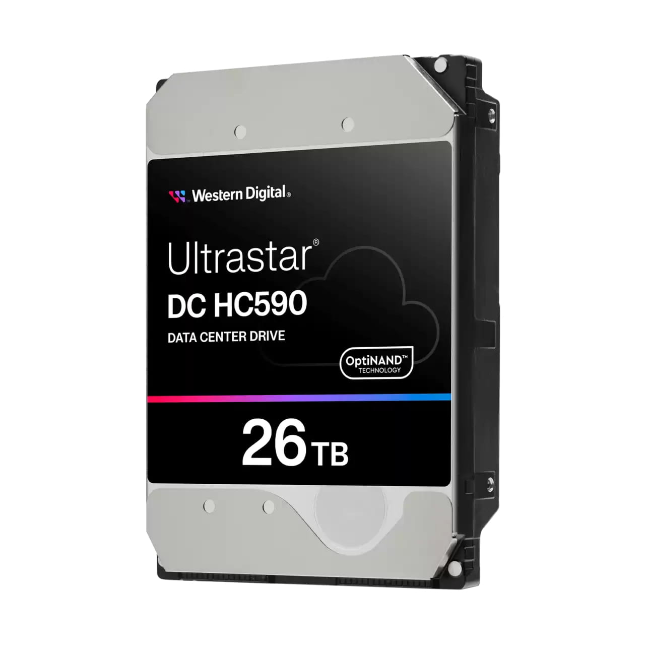 WD Ultrastar DC HC590 0F65642 - Festplatte - Datencenter - verschlüsselt - 24 TB - intern - 3.5" (8.9 cm)