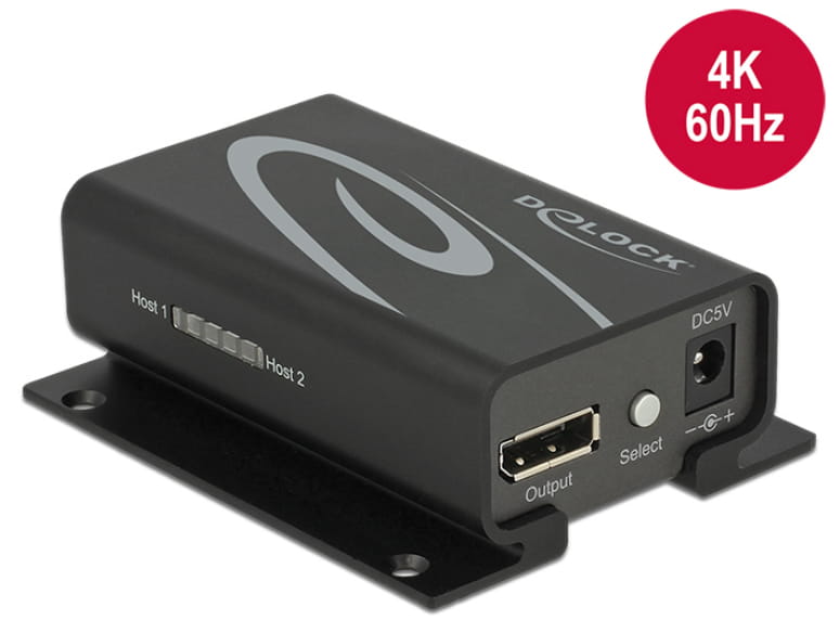 Delock Displayport 1.2 Switch 2 x Displayport