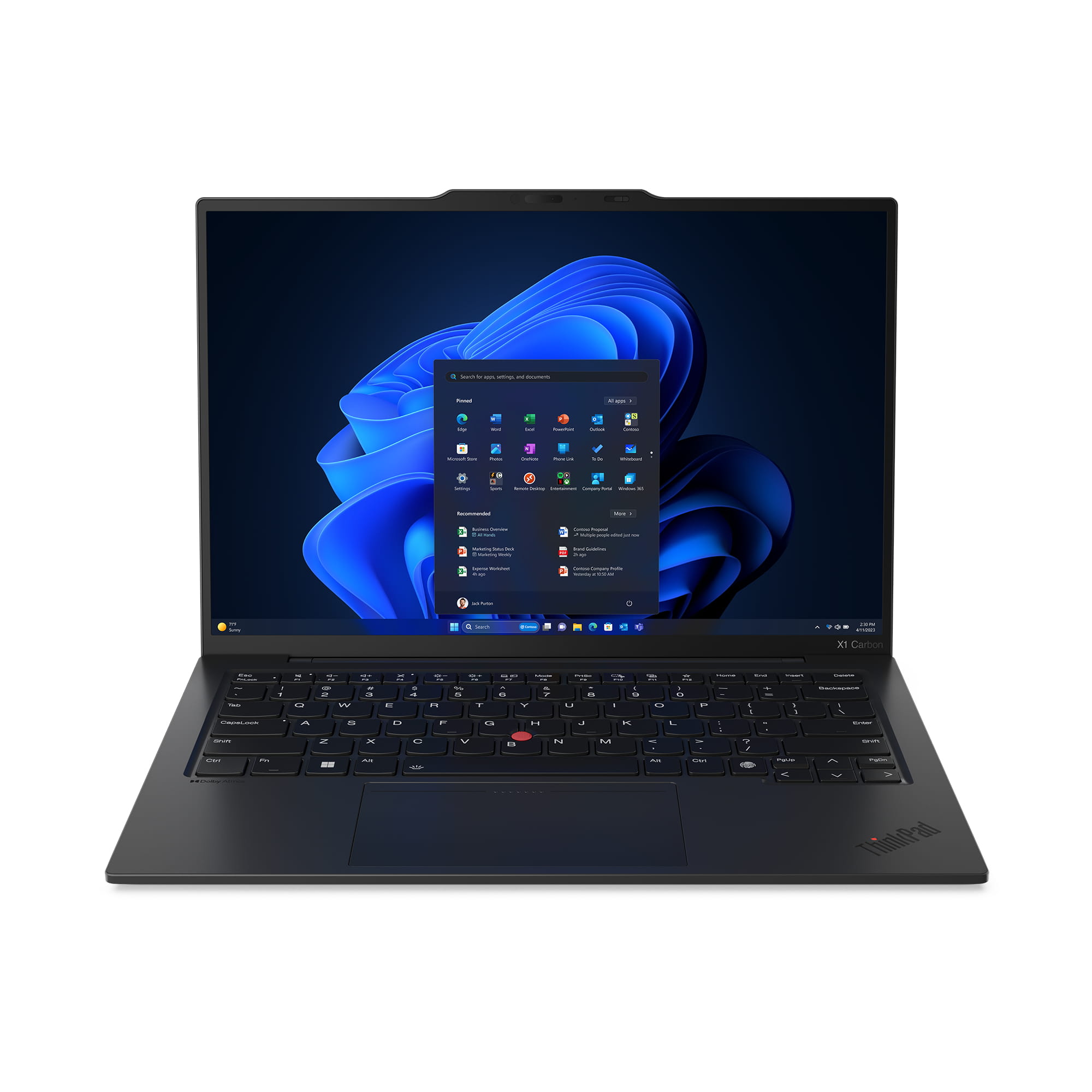 Lenovo ThinkPad X1 Carbon Gen 12 21KC Intel Core Ultra 5 125U / 1.3 GHz - Evo - Win 11 Pro - Intel Graphics - 16 GB RAM - 512 GB SSD NVMe, Performance - 35.6 cm (14")
