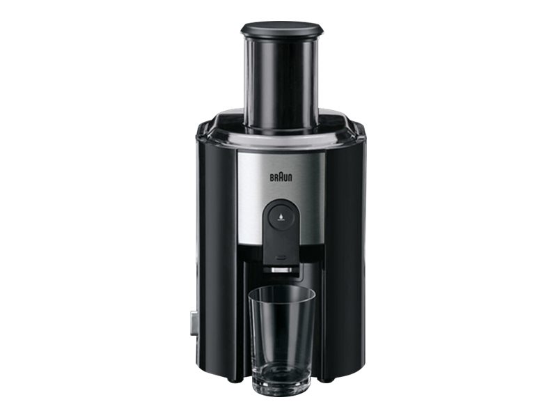 Braun Multiquick 5 juicer J 500, Schwarz, Silber, 2 l, 1,25 l, 7,5 cm, Kunststoff, Edelstahl, 900 W