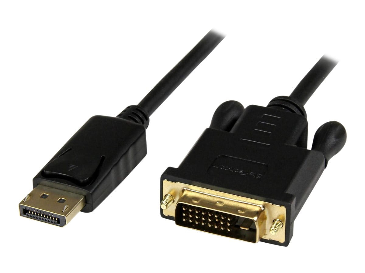 StarTech.com DisplayPort auf DVI Kabel 1,8m - Stecker/Stecker - DP zu DVI Adapter/ Konverter - 1920x1200 / 1080p - Schwarz - Videokabel - DisplayPort (M) StarTech.com DisplayPort auf DVI Kabel 1,8m - Stecker/Stecker - DP zu DVI Adapter/ Konverter - 1920x1200 / 1080p - Schwarz - Videokabel - DisplayPort (M)