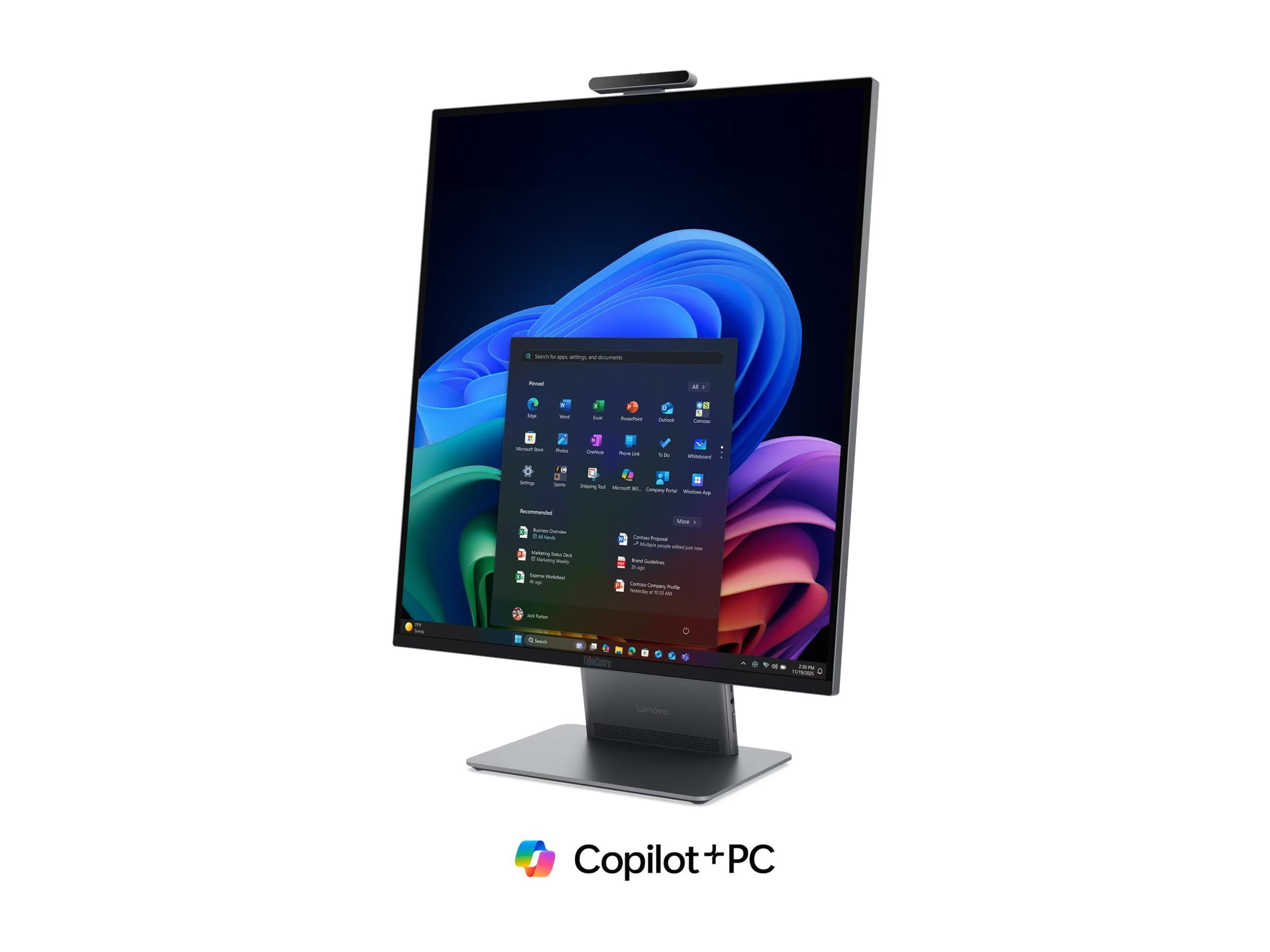 Lenovo ThinkCentre X 13H4 - All-in-One - mit voll funktionsfähigem Monitorständer - Core Ultra X7 368H / 2 GHz - vPro Enterprise - RAM 32 GB - SSD 512 GB - NVMe, - Arc B390 - Wi-Fi 6, Wi-Fi 7, Bluetooth - WLAN: 8