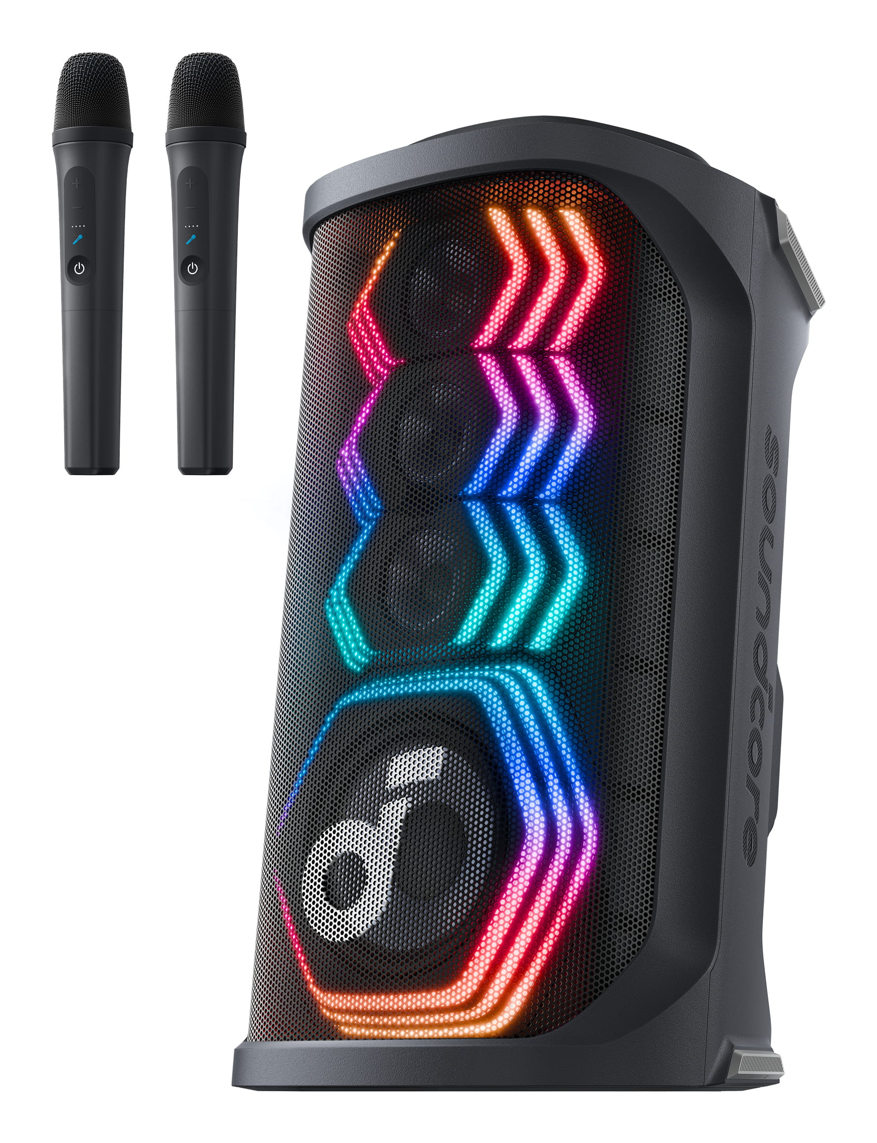 Anker Innovations Soundcore Rave 3S, 16,5 cm (6.5"), 16,5 cm, 200 W, Kabellos, Party Lautsprecher, Schwarz