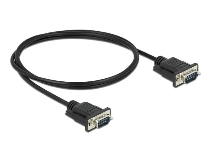Delock Kabel seriell - DB-9 (M) zu DB-9 (M)