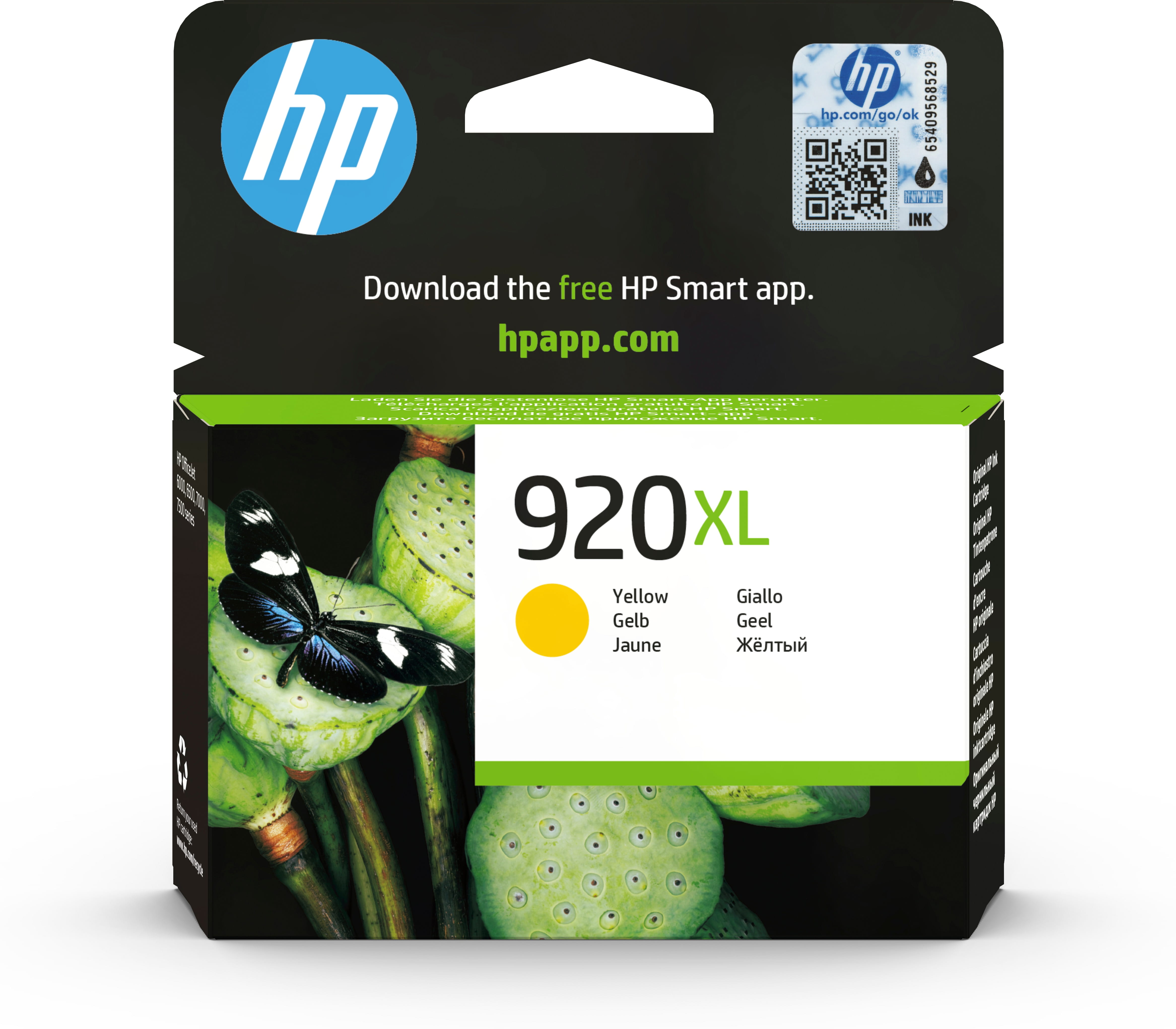HP 920XL - 6 ml - Hohe Ergiebigkeit - Gelb - original