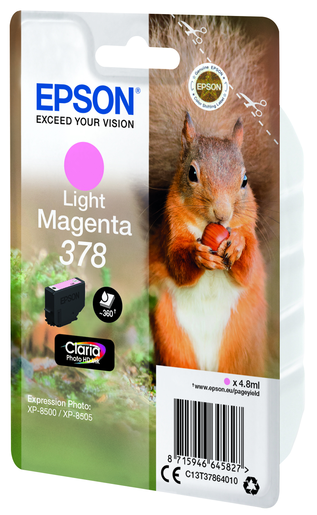 Epson 378 - 4.8 ml - hellmagentafarben - original