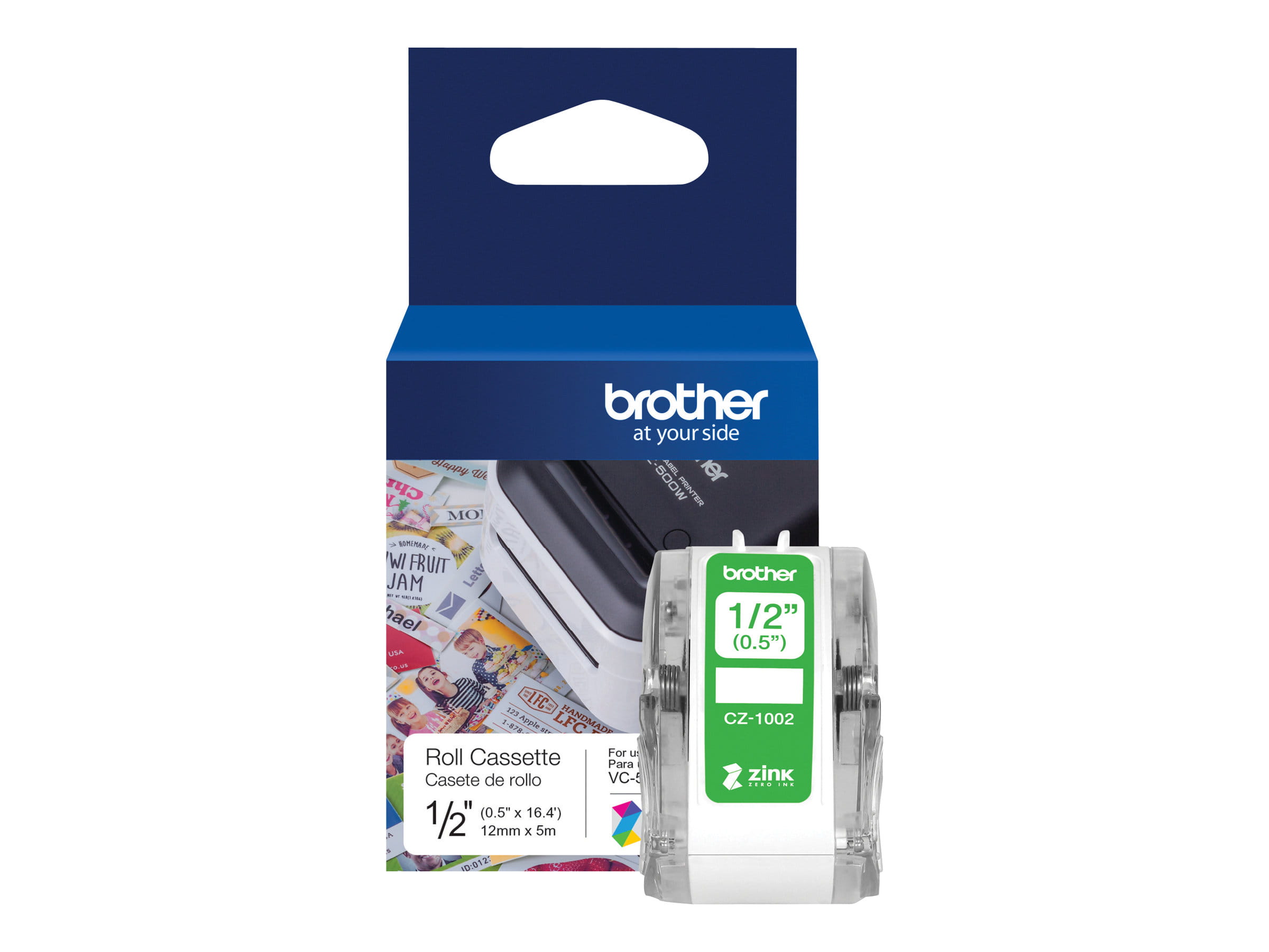 Brother CZ-1002 - Rolle (1,2 cm x 5 m) 1 Rolle(n)