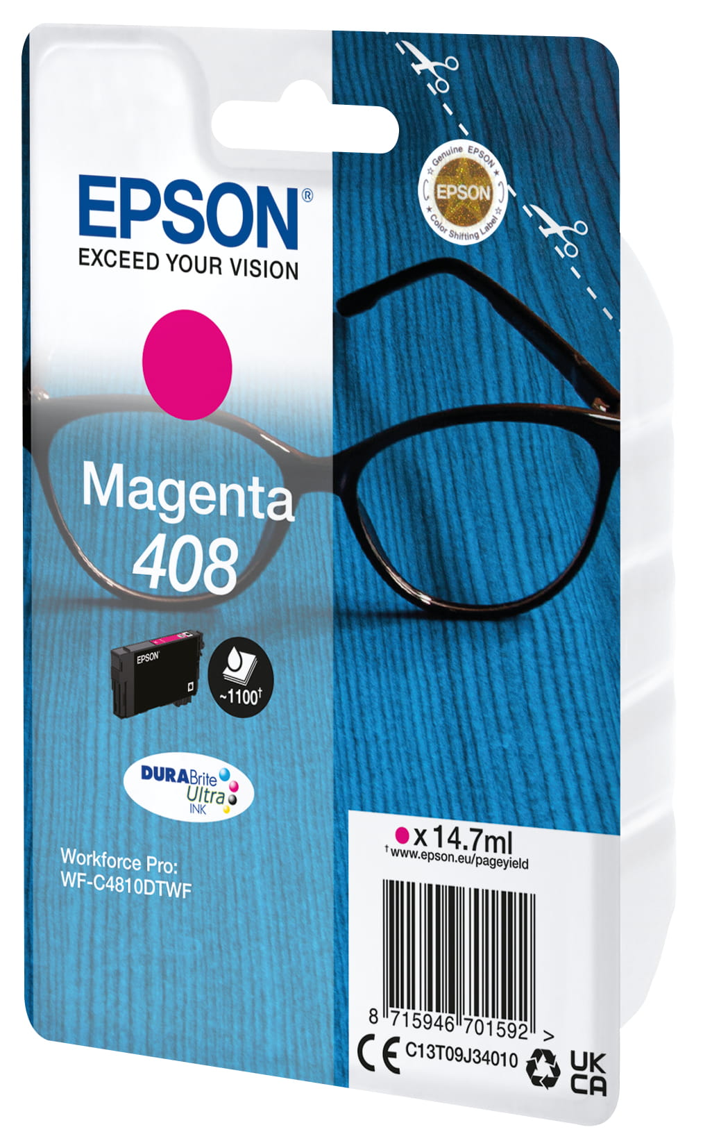 Epson 408 - 14.7 ml - mit hoher Kapazität - Magenta
