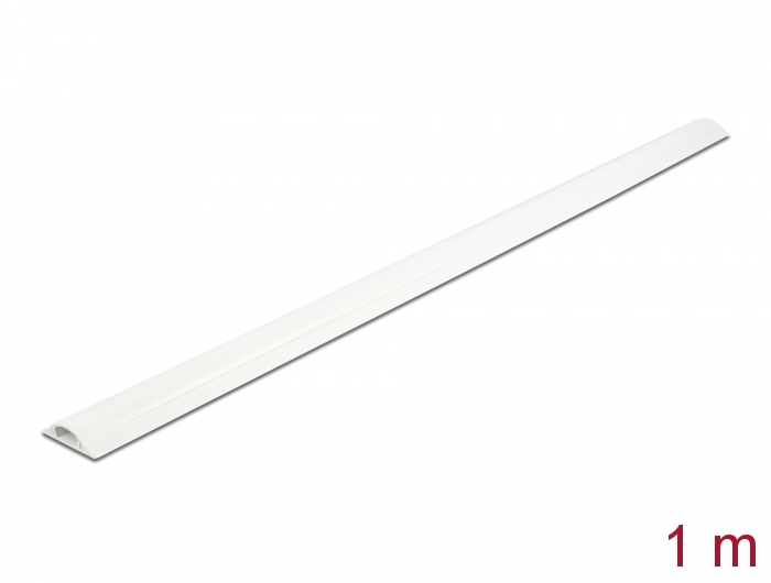 Delock Kabelkanal - 1 m - weiß