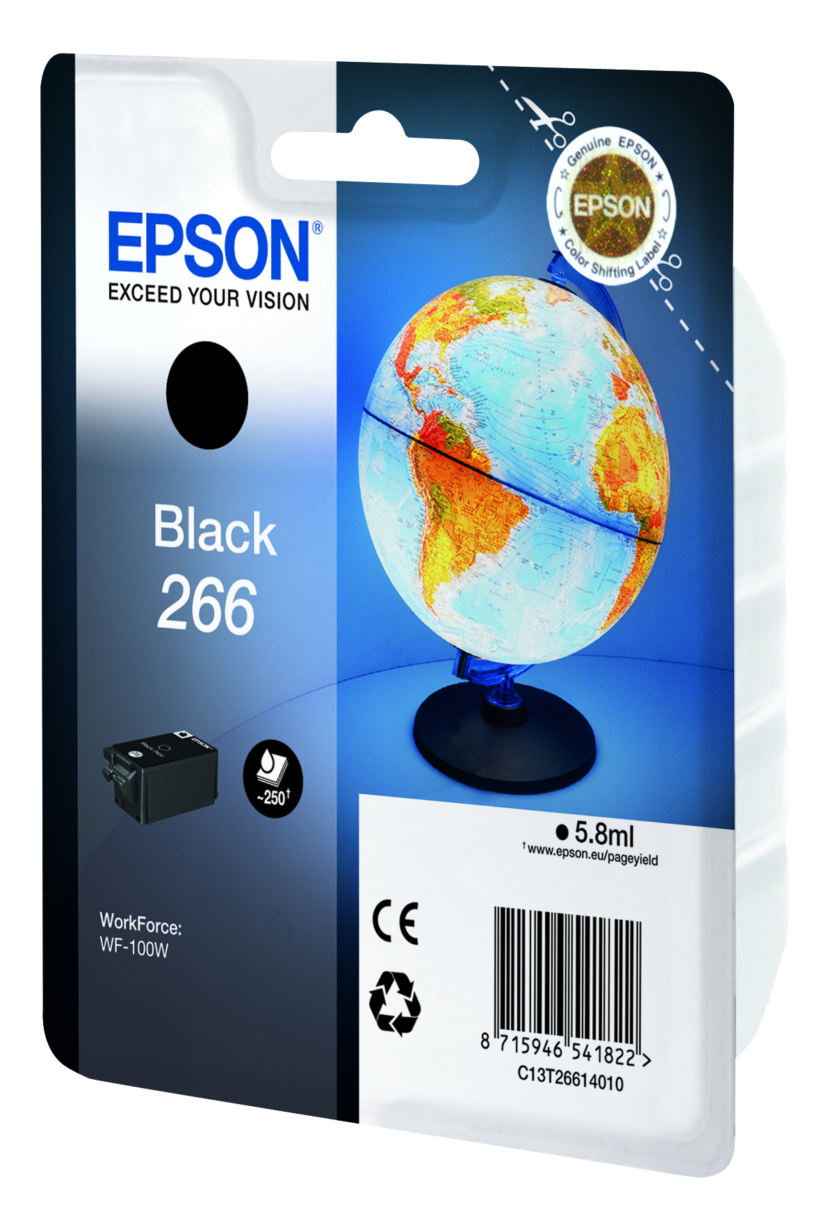 Epson 266 - 6 ml - Schwarz - original - Tintenpatrone
