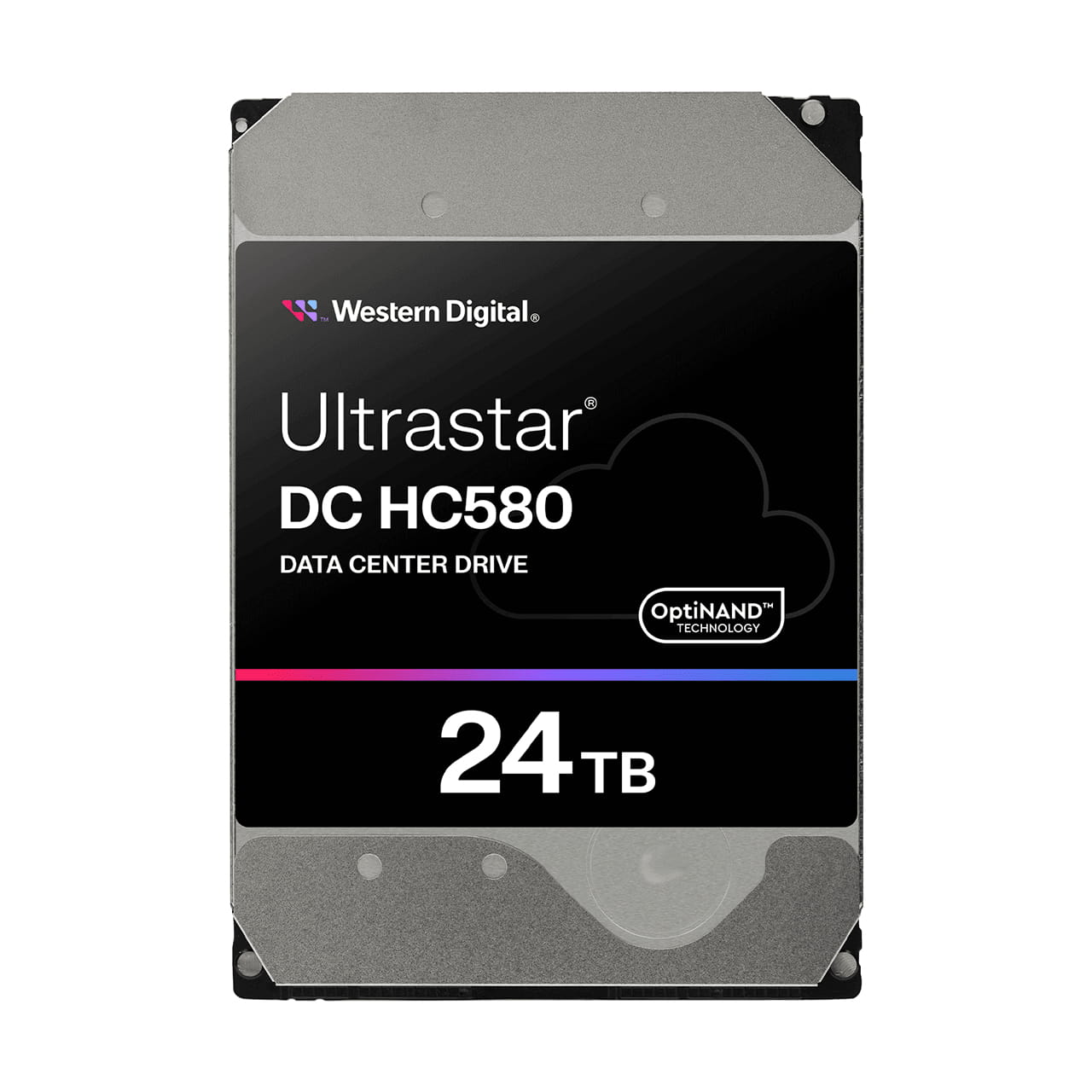WD Ultrastar DC HC580 WUH722424AL5204 - Festplatte - Datencenter - 24 TB - intern - 3.5" (8.9 cm)