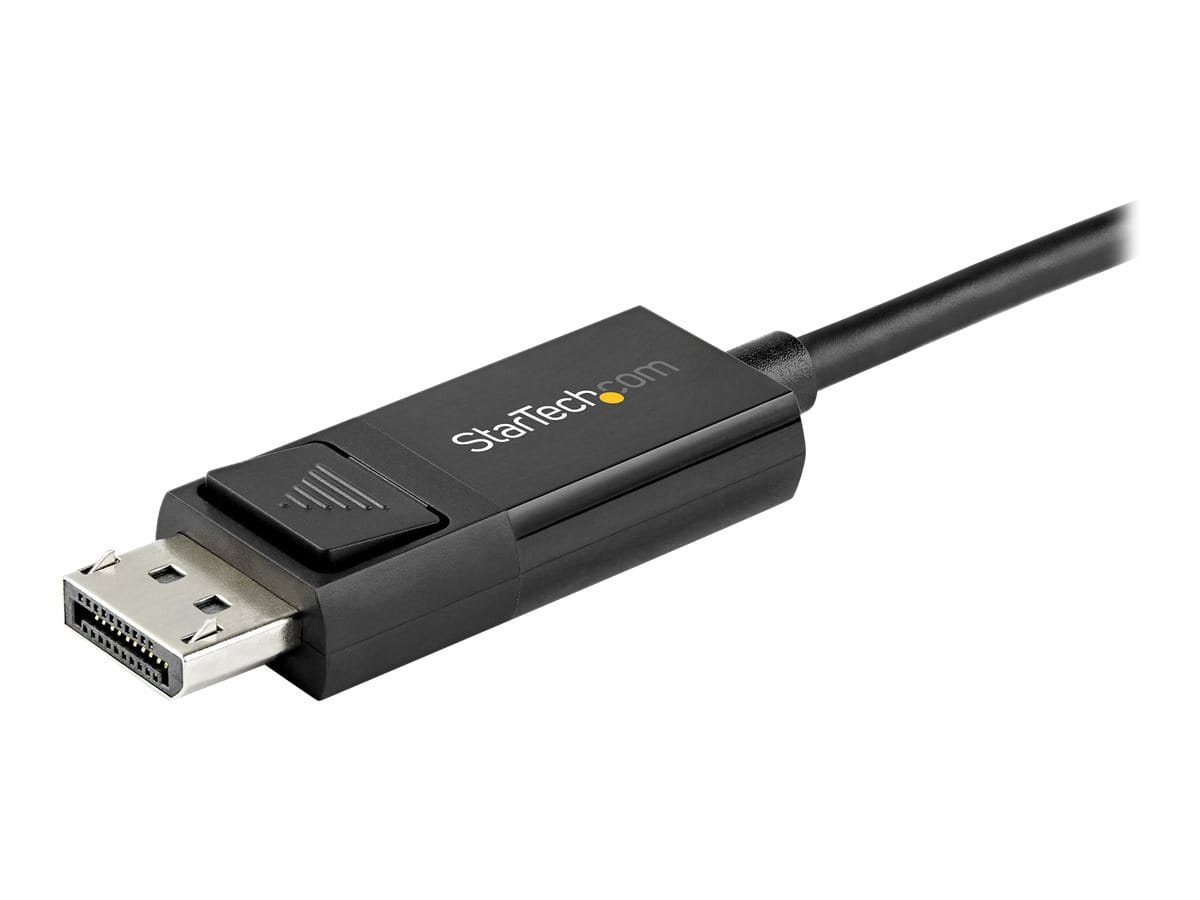 StarTech.com 1m USB-C auf DisplayPort-Kabel - 8K - bidirektional - DisplayPort-Kabel - 24 pin USB-C (M)