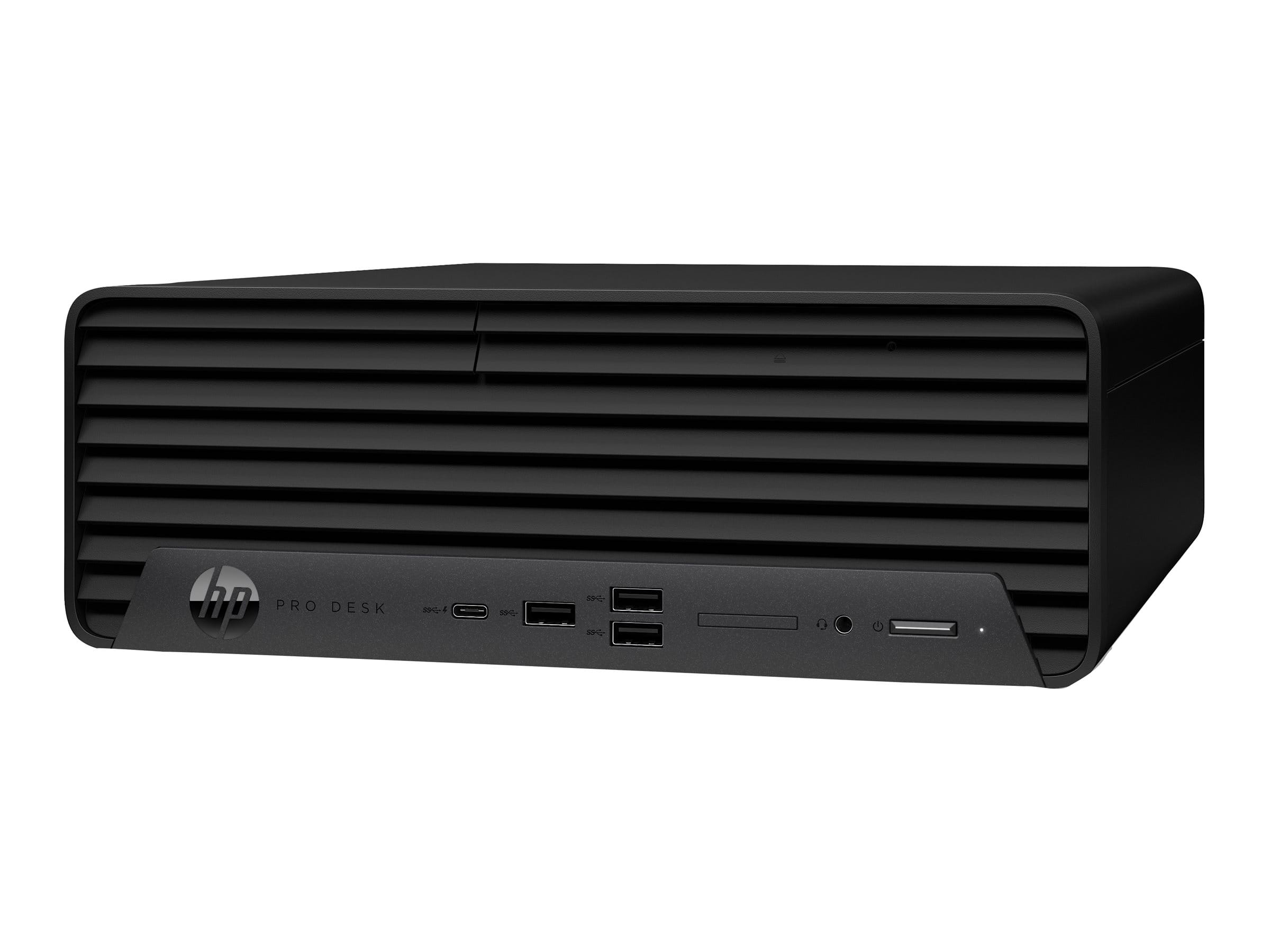 HP Pro 400 G9 - SFF - Core i5 13500 / 2.5 GHz - RAM 8 GB - SSD 256 GB - NVMe - DVD-Writer - UHD Graphics 770 - 1GbE - Win 11 Pro - Tastatur: Deutsch