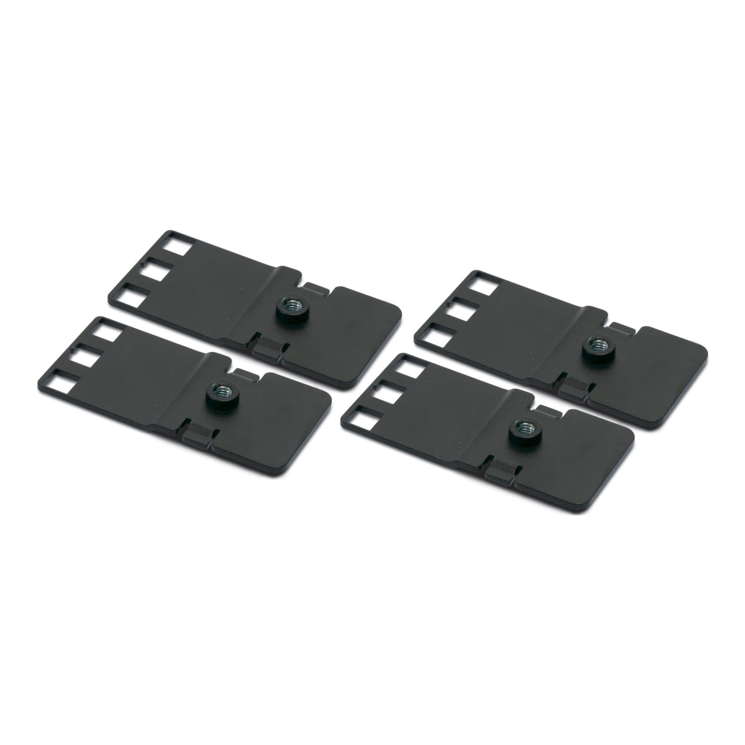 APC Rack Bracket - Schwarz - 1U - 48.3/58.4 cm (19"/23")