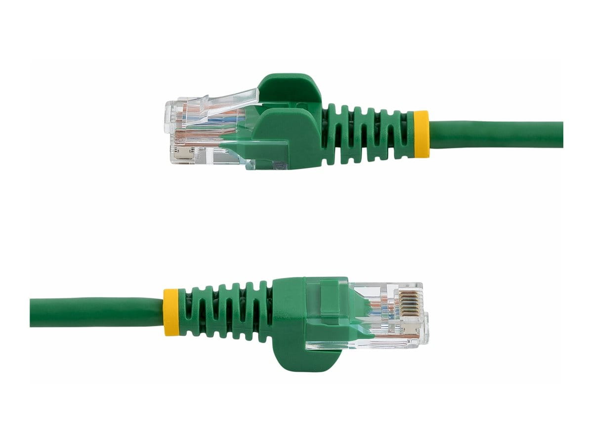 StarTech.com 3m Cat5e RJ45 UTP Netzwerkkabel Snagless - Cat 5e Patchkabel - Grün - Stecker / Stecker - Patch-Kabel - RJ-45 (M)