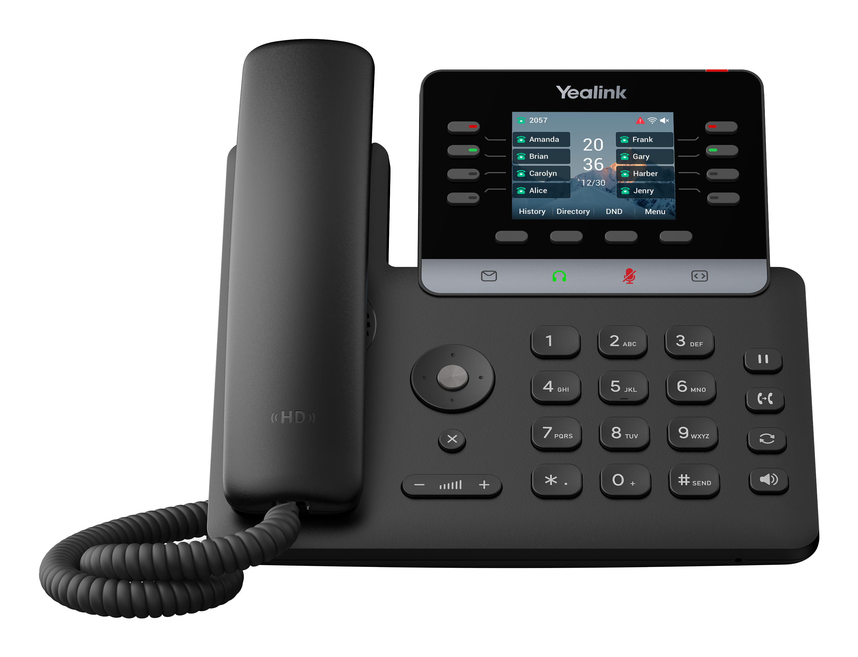 Yealink SIP-T73W - VoIP-Telefon mit Rufnummernanzeige