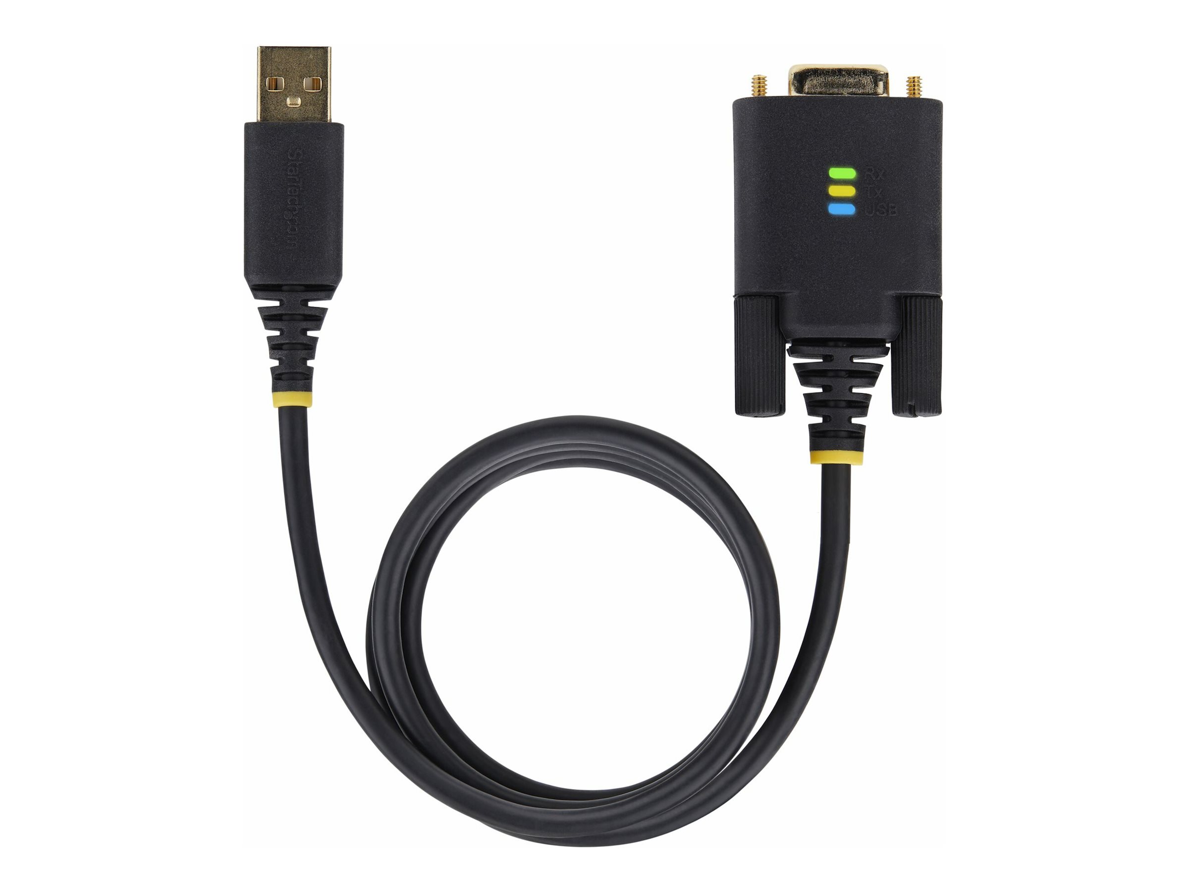 StarTech.com 3m USB Null Modem Kabel, FTDI, USB-A zu RS232 Adapter - Kabel USB / seriell - USB (M)