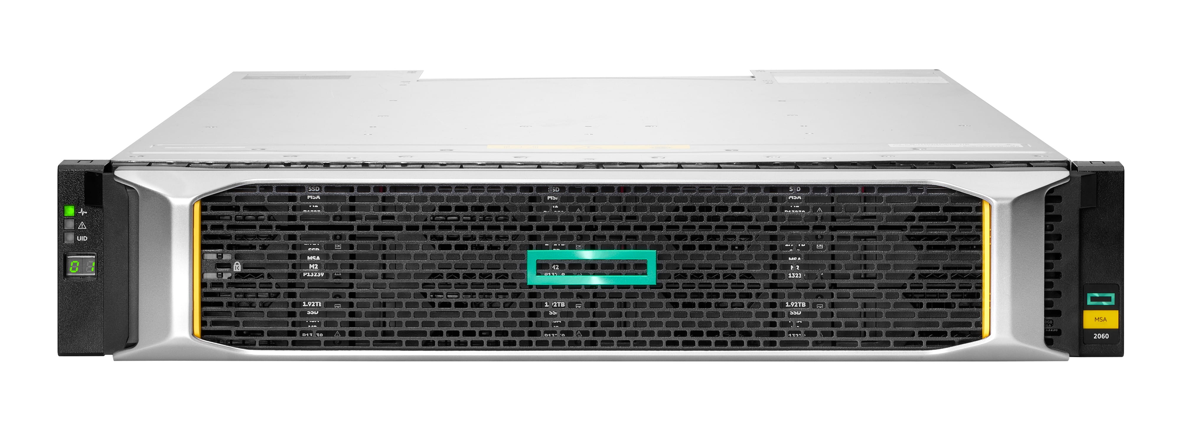HPE Modular Smart Array 2060 LFF 2x16Gb FC 4-port Controller Storage Array - Festplatten-Array - 0 TB - 12 Schächte (SAS-3)
