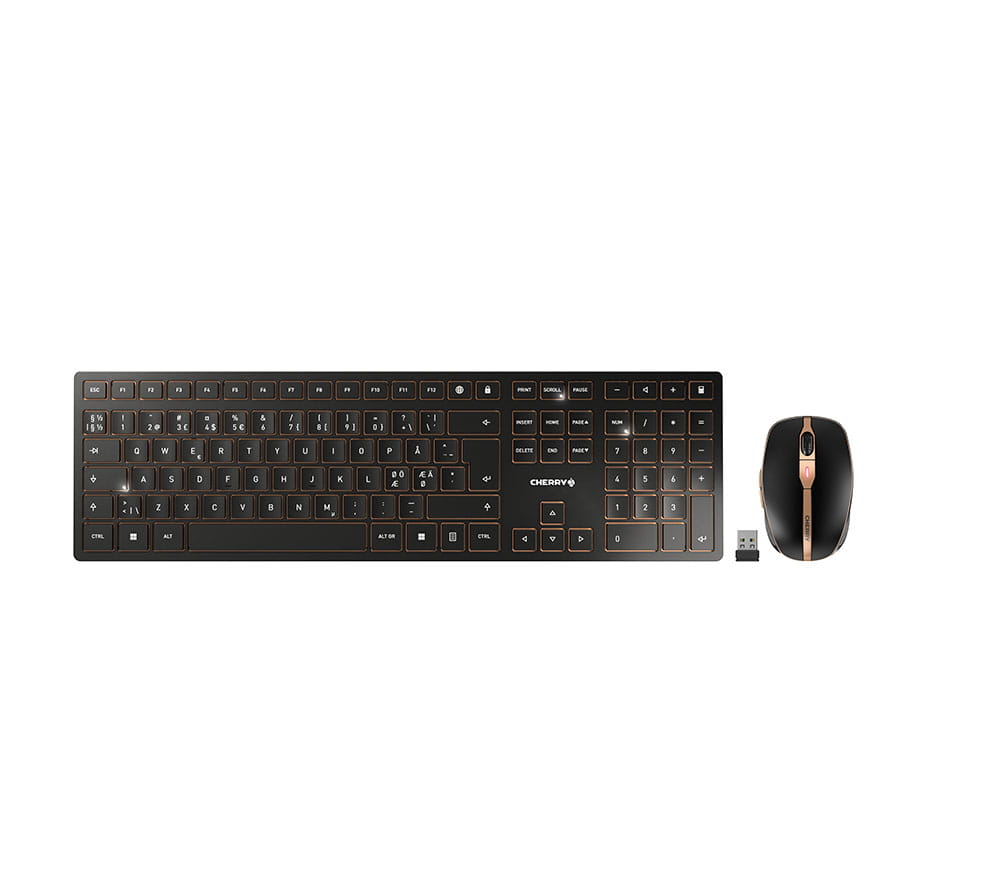 Cherry DW 9100 SLIM - Tastatur-und-Maus-Set
