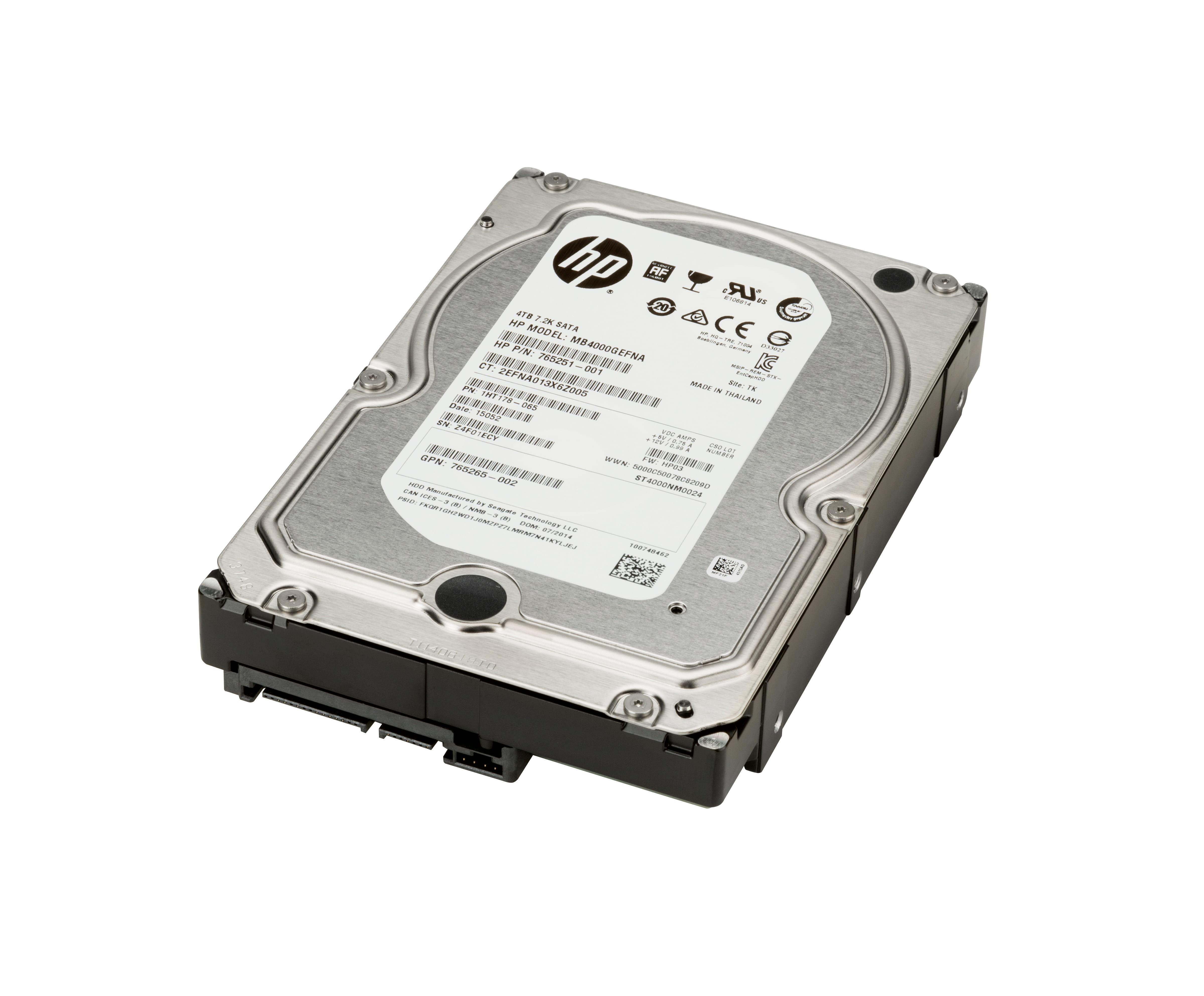 HP  Festplatte - 4 TB - intern - 3.5" (8.9 cm)