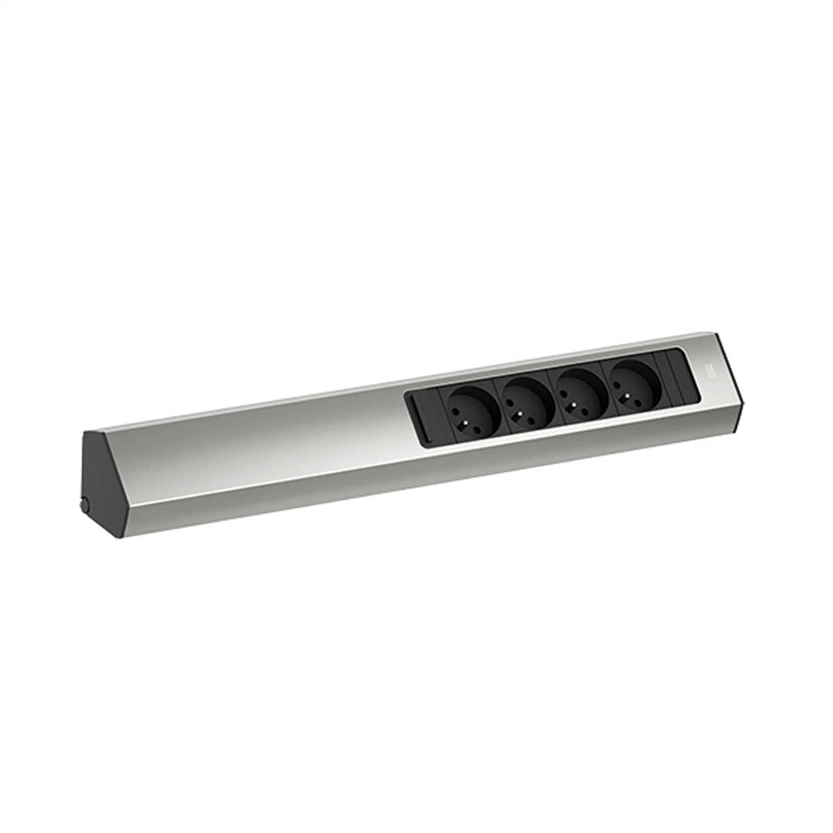 Bachmann CASIA 2 4xUTE AEH Edelstahl-Optik - Steckdosenleiste