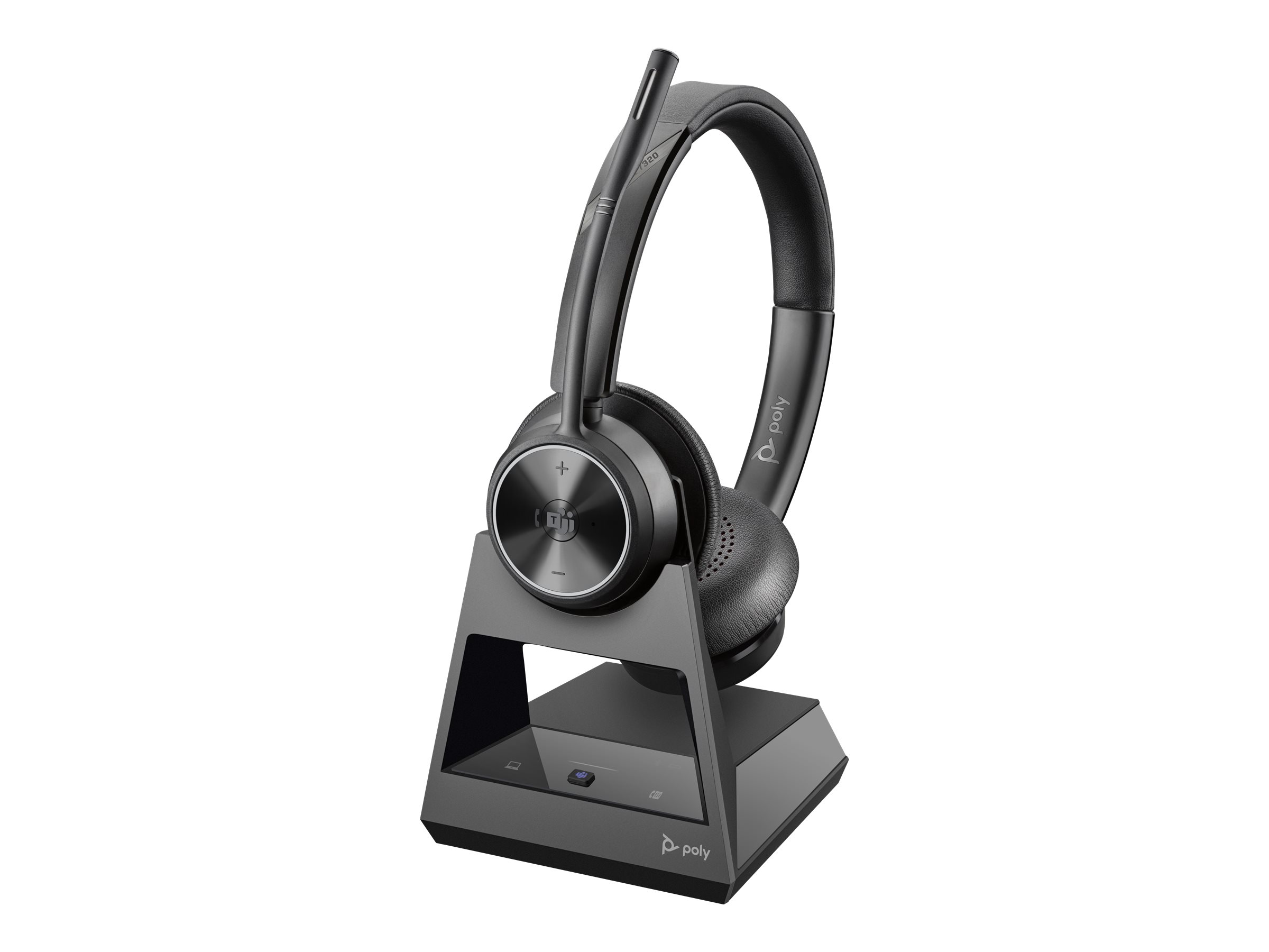 Poly Savi 7320 - Headset - DECT - kabellos