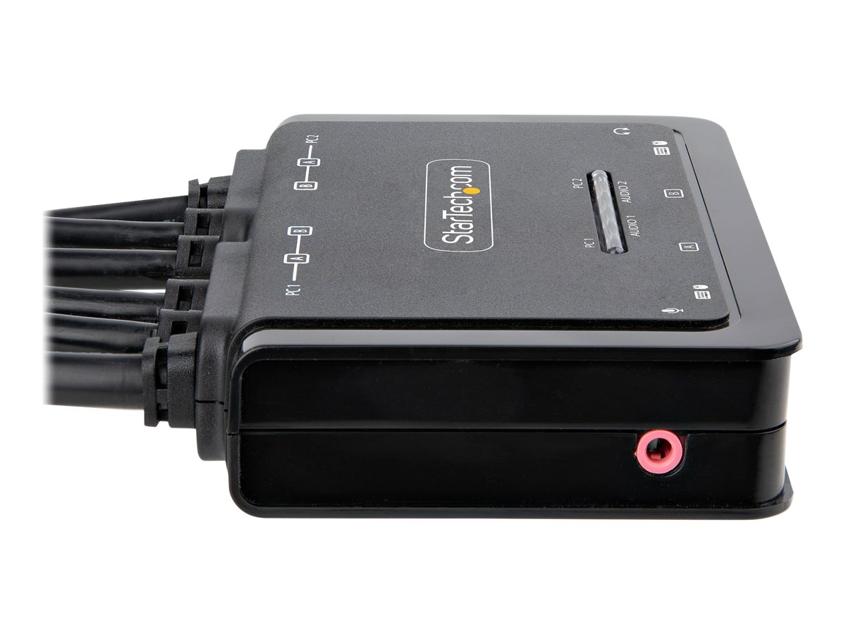 StarTech.com 2-Port Dual Monitor HDMI KVM Switch