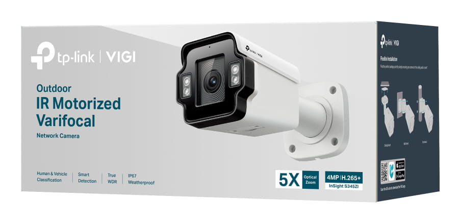 TP-LINK VIGI InSight S345ZI V1 - Netzwerk-Überwachungskamera - PTZ - Kugel - Außenbereich - Vandalismussicher / Wetterbeständig - Farbe (Tag&Nacht)