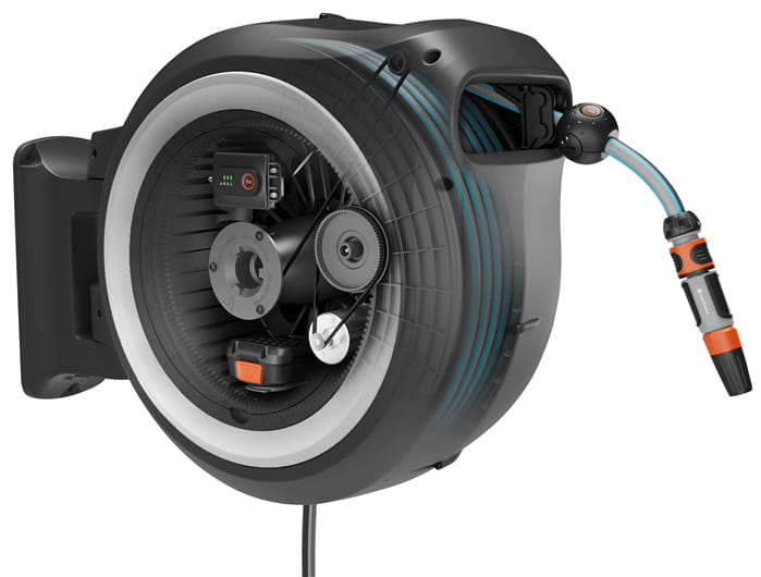 Gardena 18647-20, 40 m, Schwarz, 1,3 cm, 261 mm, 610 mm, 12,8 kg