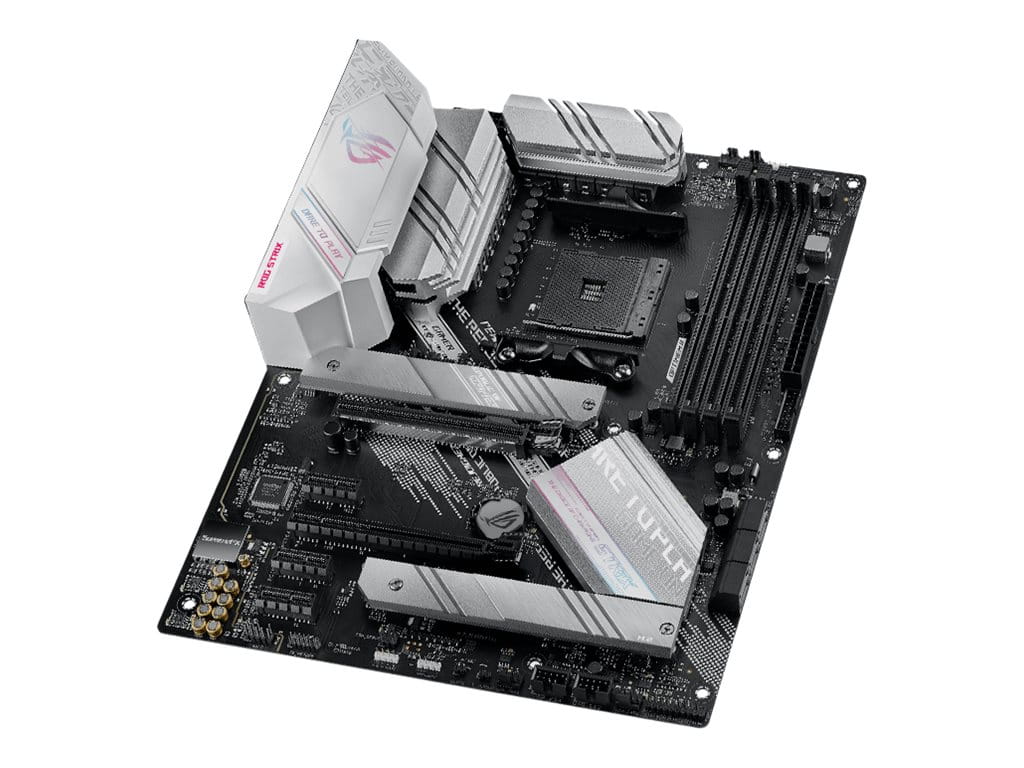 ASUS ROG STRIX B550-A GAMING - Motherboard - ATX - Socket AM4 - AMD B550 Chipsatz - USB-C Gen2, USB 3.2 Gen 1, USB 3.2 Gen 2 - 2.5 Gigabit LAN - Onboard-Grafik (CPU erforderlich)