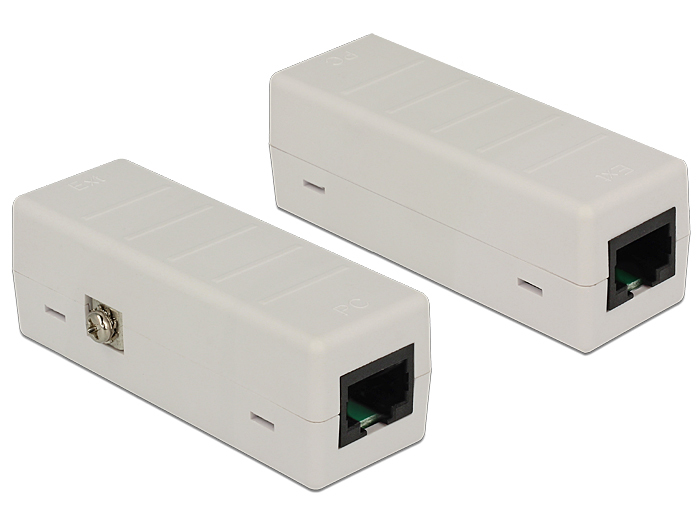 Delock Network Isolator 6 kV RJ45 - Überspannungsisolator