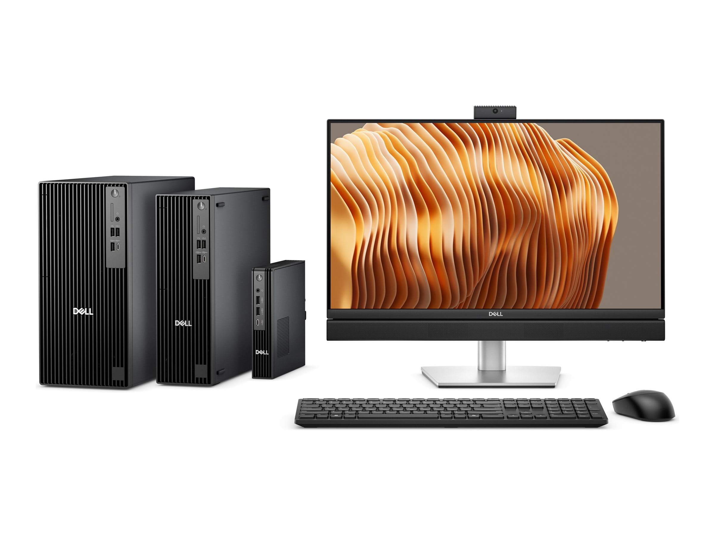 Dell Pro Slim Plus QBS1250 - Slim Desktop - Core Ultra 7 265 / 2.4 GHz - RAM 16 GB - SSD 512 GB - NVMe, TLC - Intel Graphics - 1GbE, Wi-Fi 6E, Bluetooth - WLAN: 802.11a/b/g/n/ac/ax (Wi-Fi 6E)