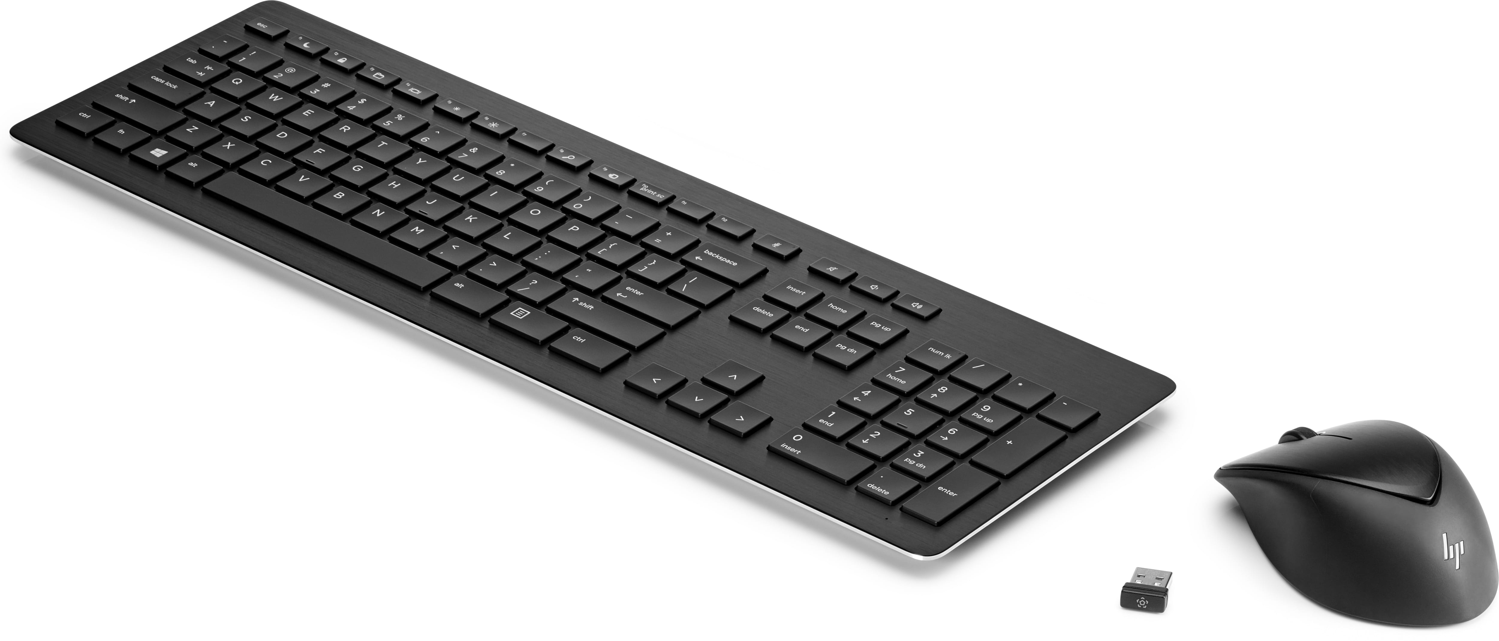 HP Wireless Rechargeable 950MK - Tastatur-und-Maus-Set