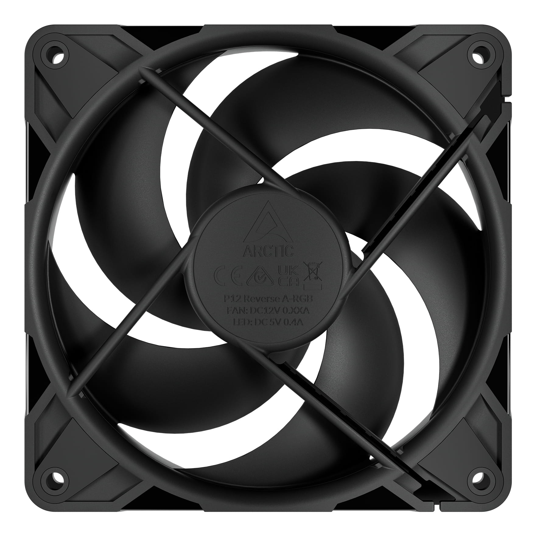Arctic P12 Pro Reverse - Gehäuselüfter - 120 mm (Packung mit 3)