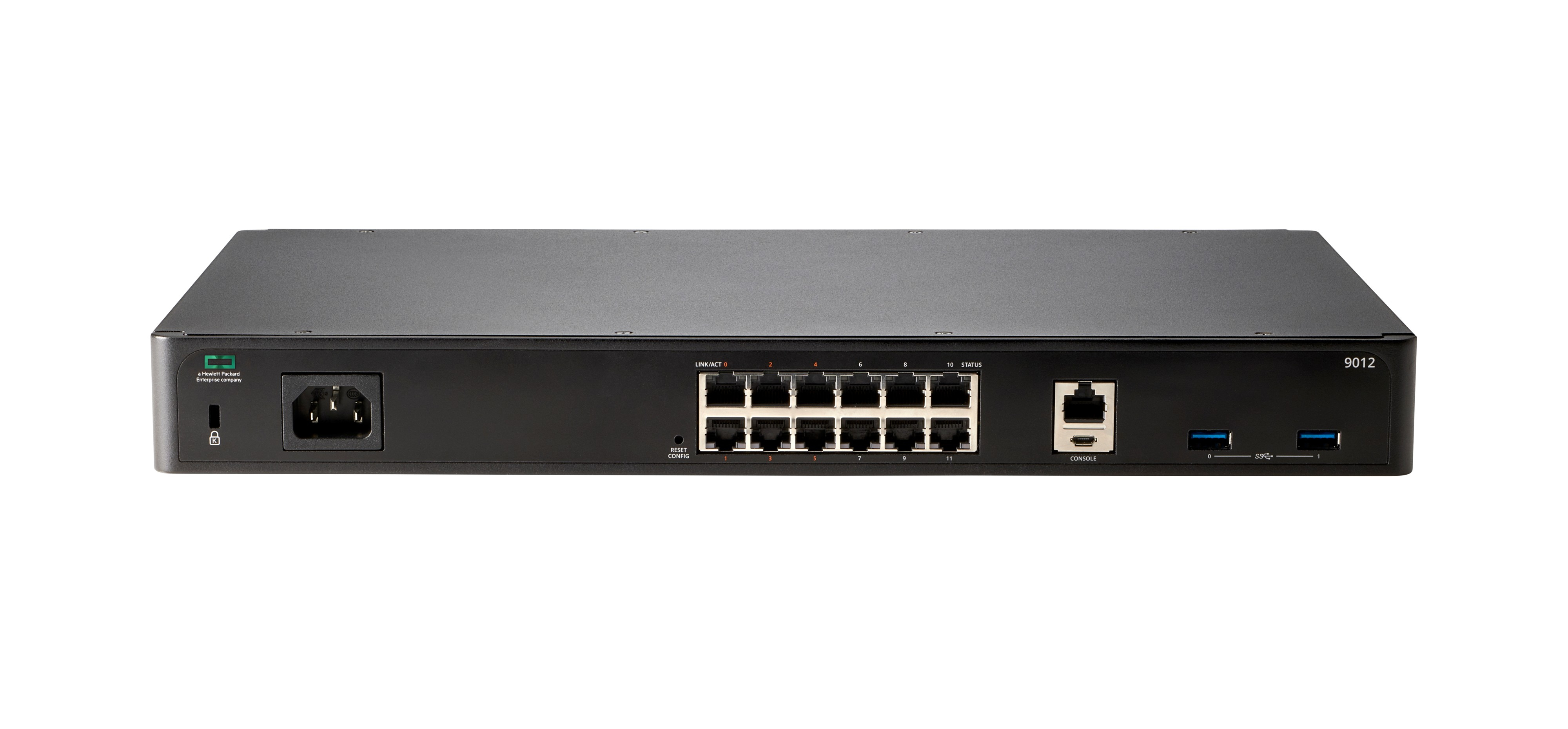 HPE Aruba Networking 9012 (RW) - Gateway - 12 Anschlüsse