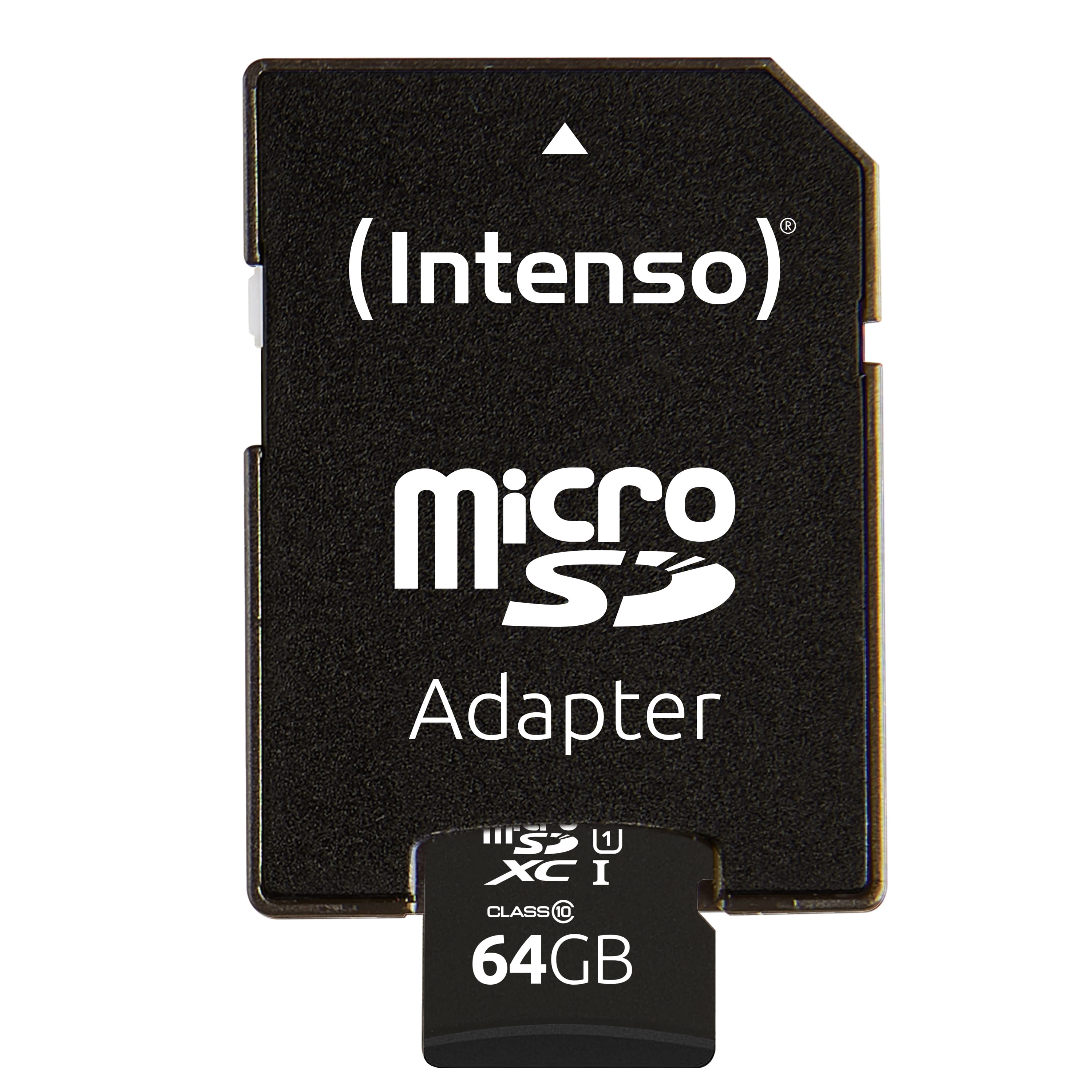 Intenso Performance - Flash-Speicherkarte (microSDXC-an-SD-Adapter inbegriffen)