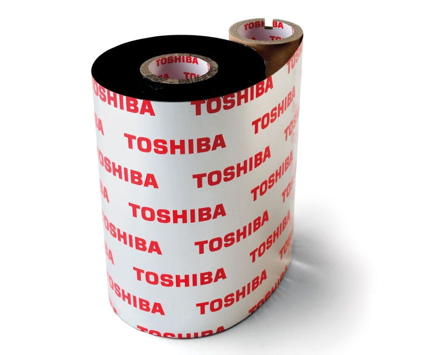 Toshiba TEC - Schwarz - 110 mm x 600 m - Thermotransfer-Farbband
