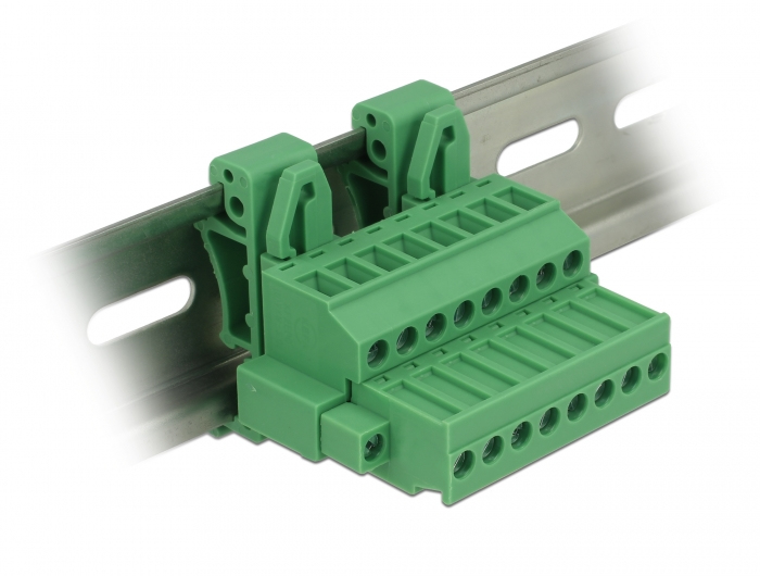 Delock Netzanschlussadapter-Kit - grün