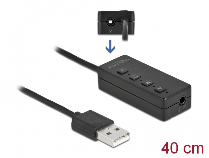 Delock Soundkarte - 16-Bit - 48 kHz - 100 dB