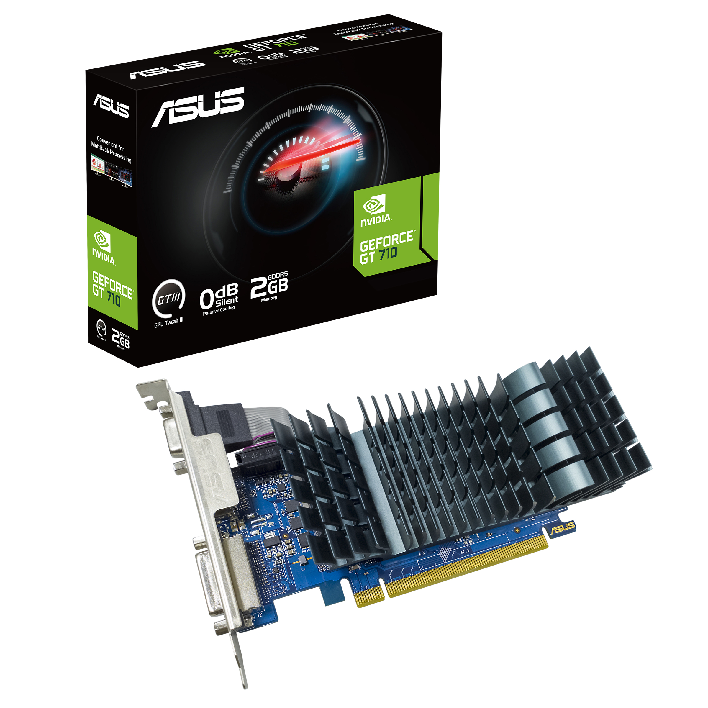 ASUS GeForce GT 710 EVO - Grafikkarte - GF GT