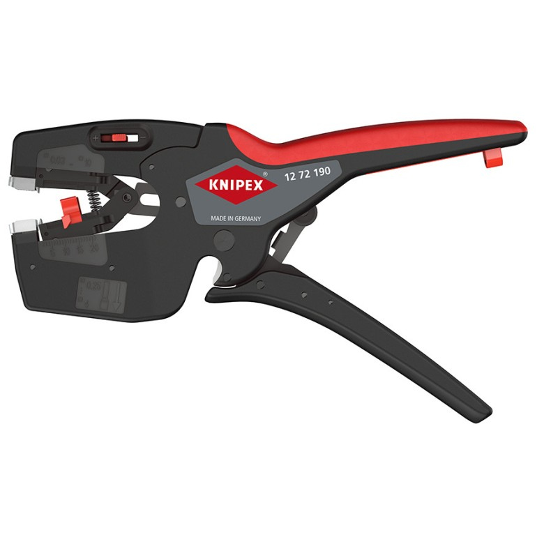 KNIPEX 12 72 190, 170 g, Schwarz, Rot