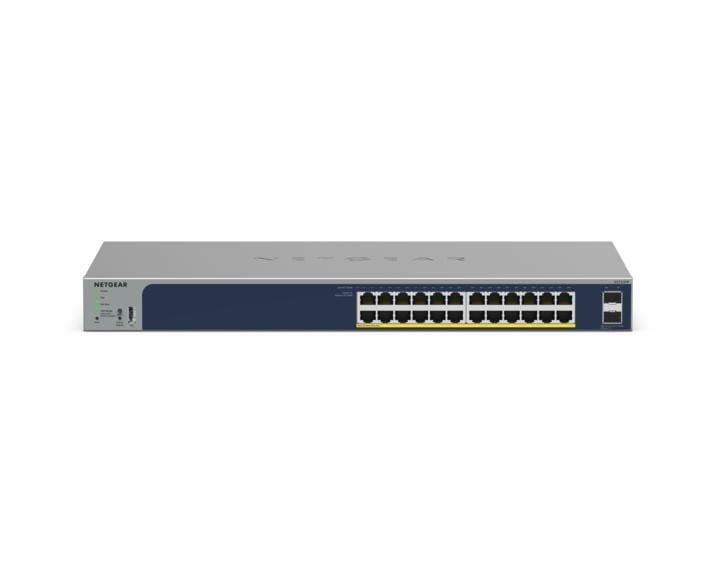 Netgear Smart GS724TPP - Switch - L3 Lite - Smart - 24 x 10/100/1000 (PoE+)