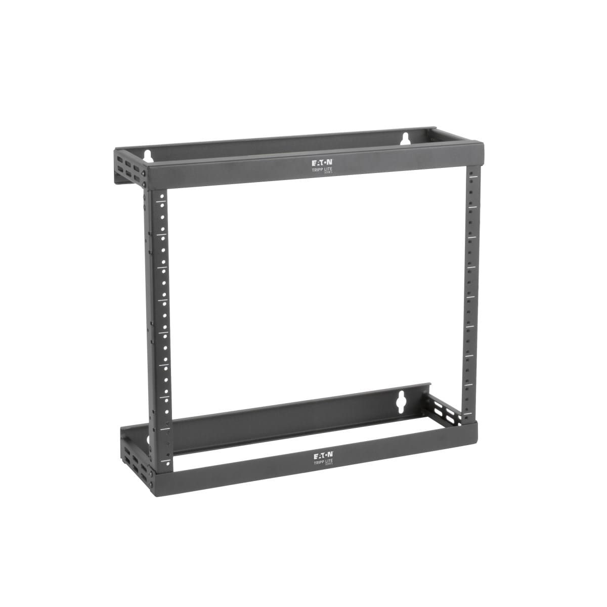 Tripp Eaton Tripp Lite Series 8U 12U 22U 2 Post Open Frame Rack Server Cabinet Expandable - Schrank offener Rahmen - 2 Pfosten - Schwarz - 48.3 cm (19")